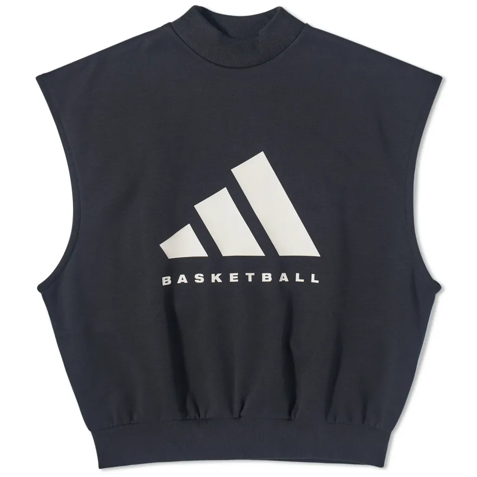 Basketball Sleeveless Logo T-Shirt