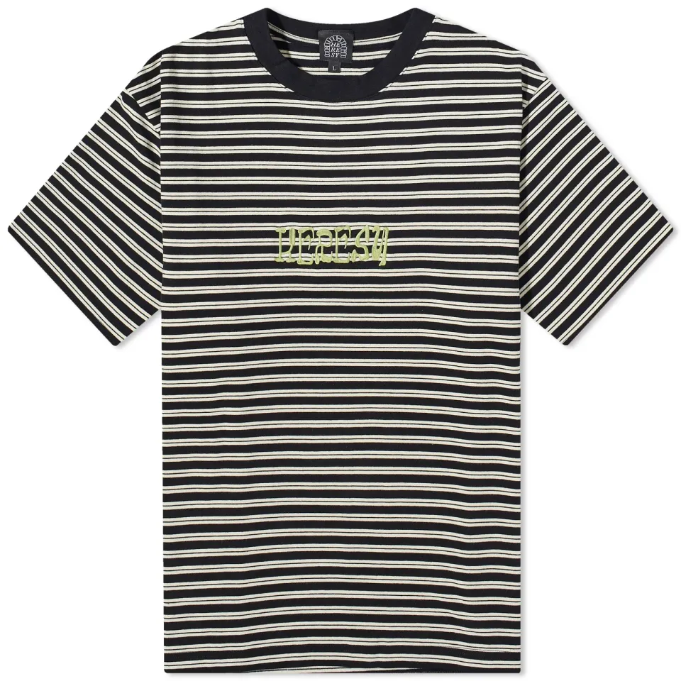 Stripe Stamp T-Shirt