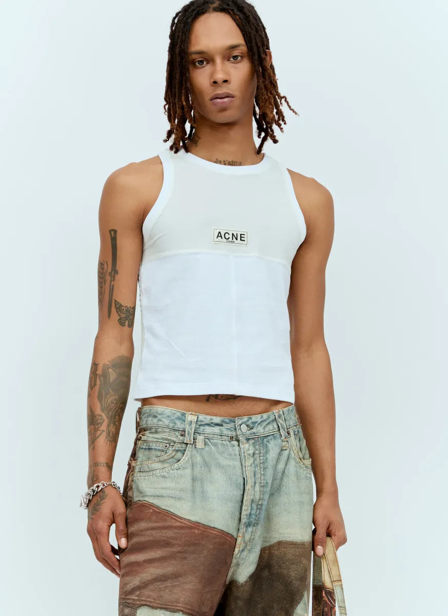 Logo Patch Tank Top