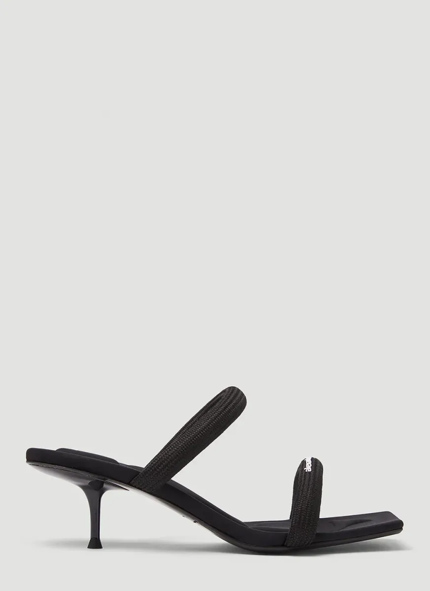 Jessie Tubular Webbing Heeled Sandals