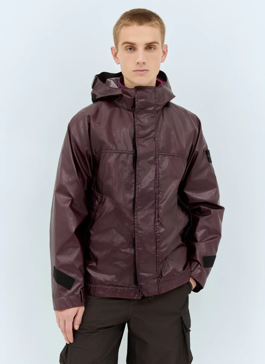 Layered Coated Jacket