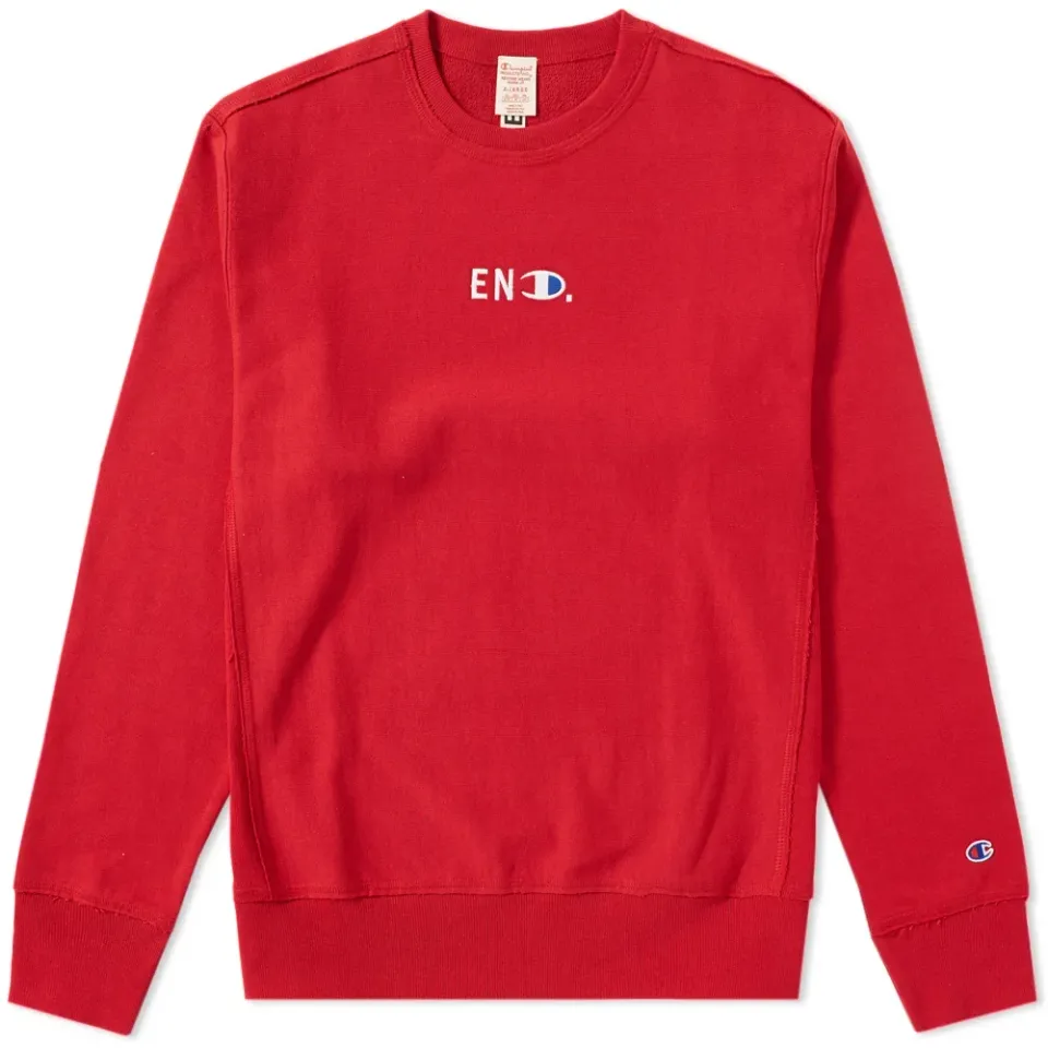 END. x Champion Reverse Weave Terry Crew Sweat