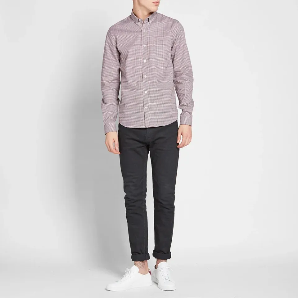 AMI Gingham Oxford Shirt