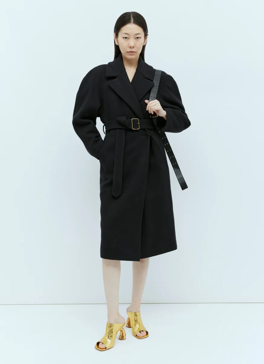 Wool Belted Coat