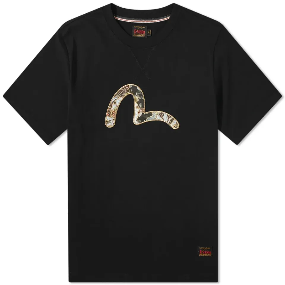 Embroidered Seagull Tee