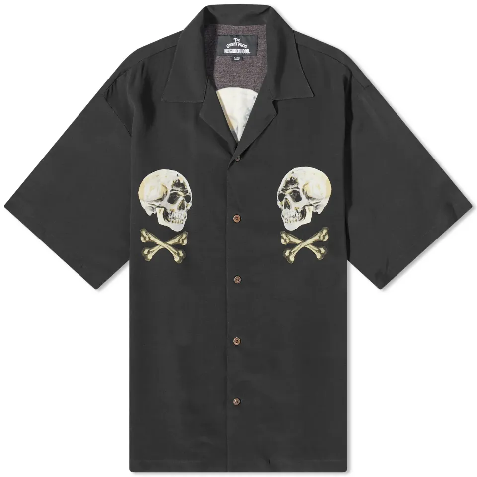 × Great Frog Skull Hawaiian Shirt