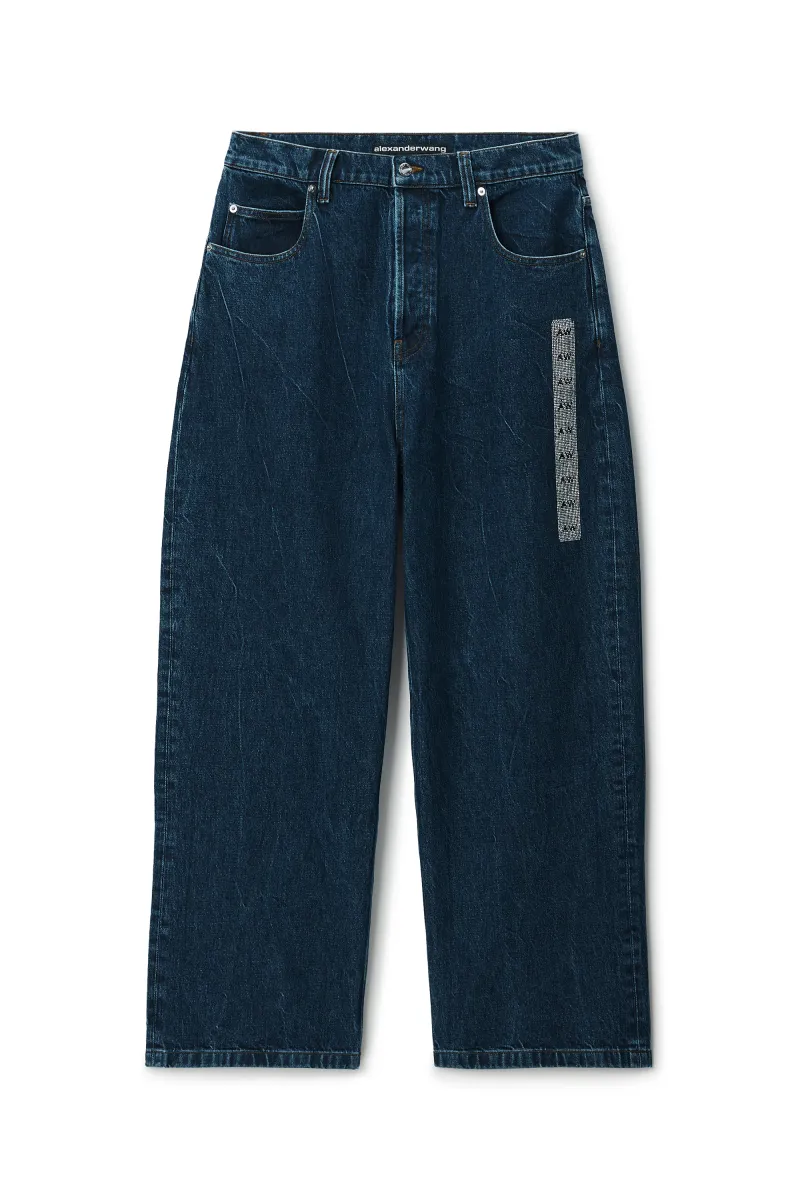 UNISEX JEAN WITH GRAPHIC