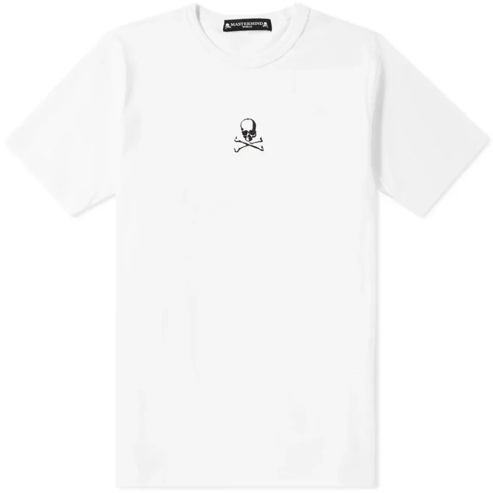 Embroidered Skull Tee