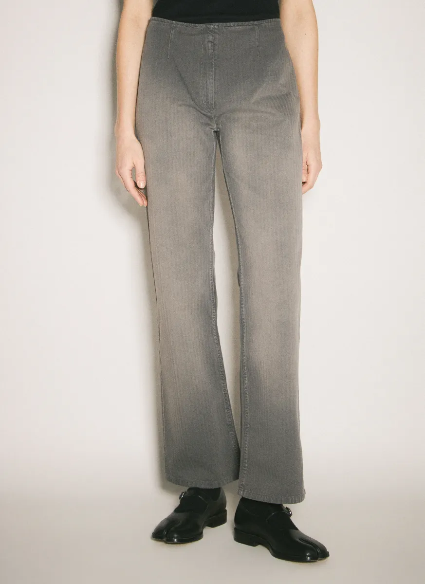 Biker Faded Pants