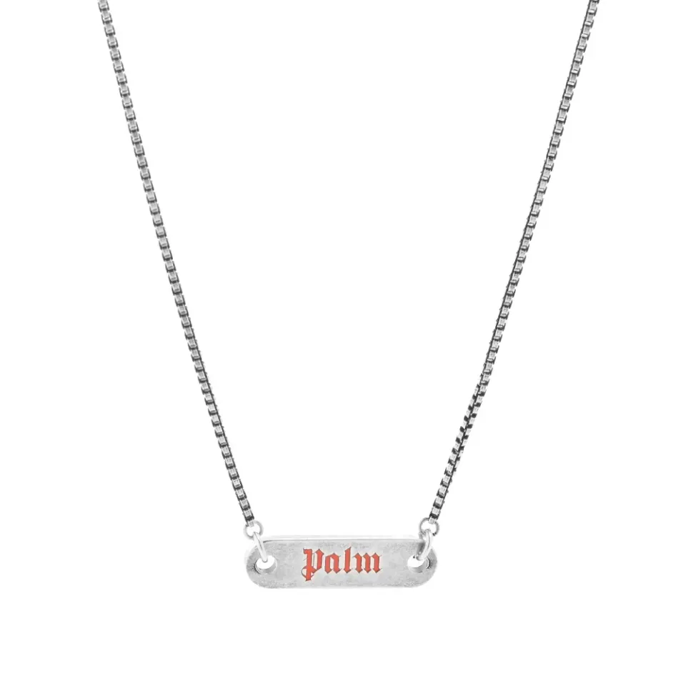 Logo Plate Necklace