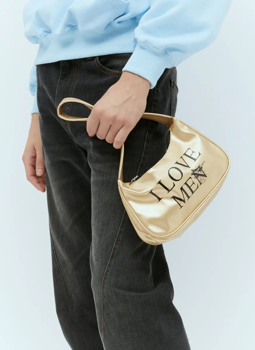 I Love Men Shoulder Bag