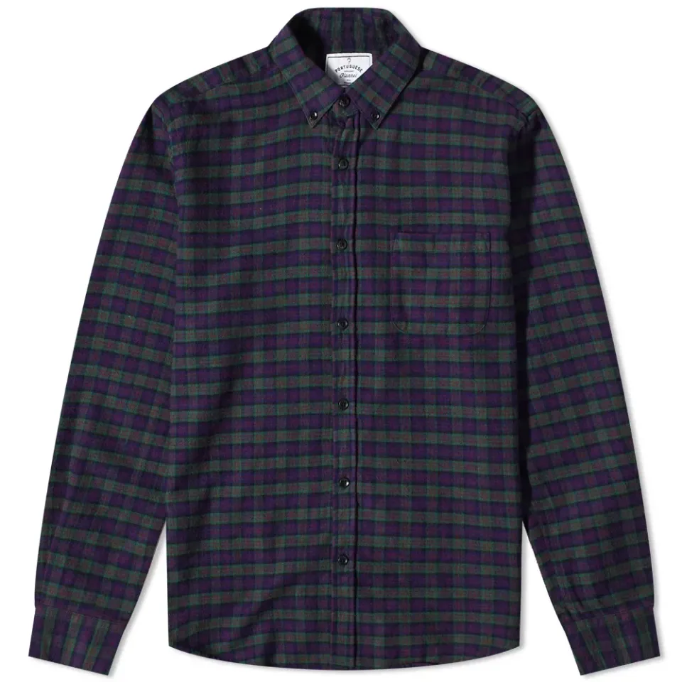Blom Check Button Down Shirt