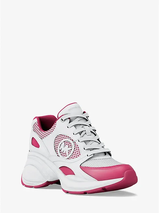 Zuma Leather and Mesh Trainer