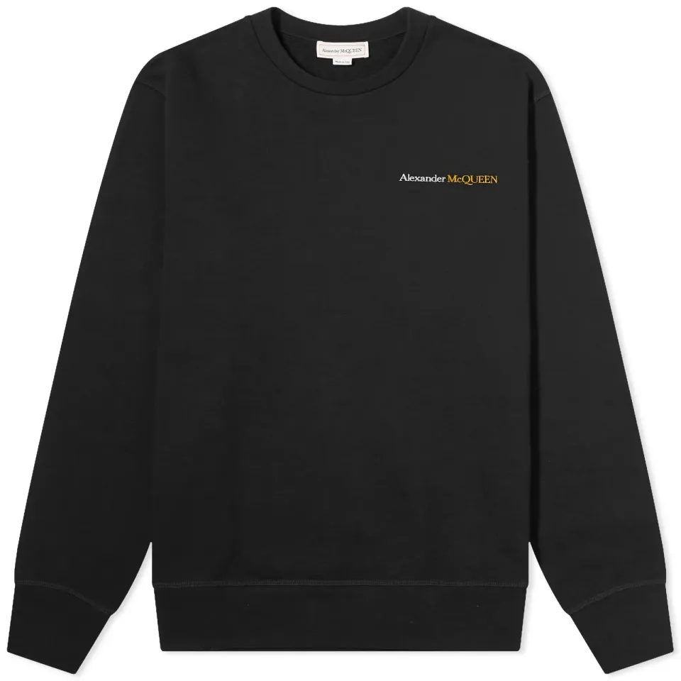 Embroidered Logo Crew Sweat