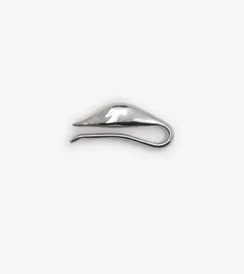 Duck Tie Bar in Silver