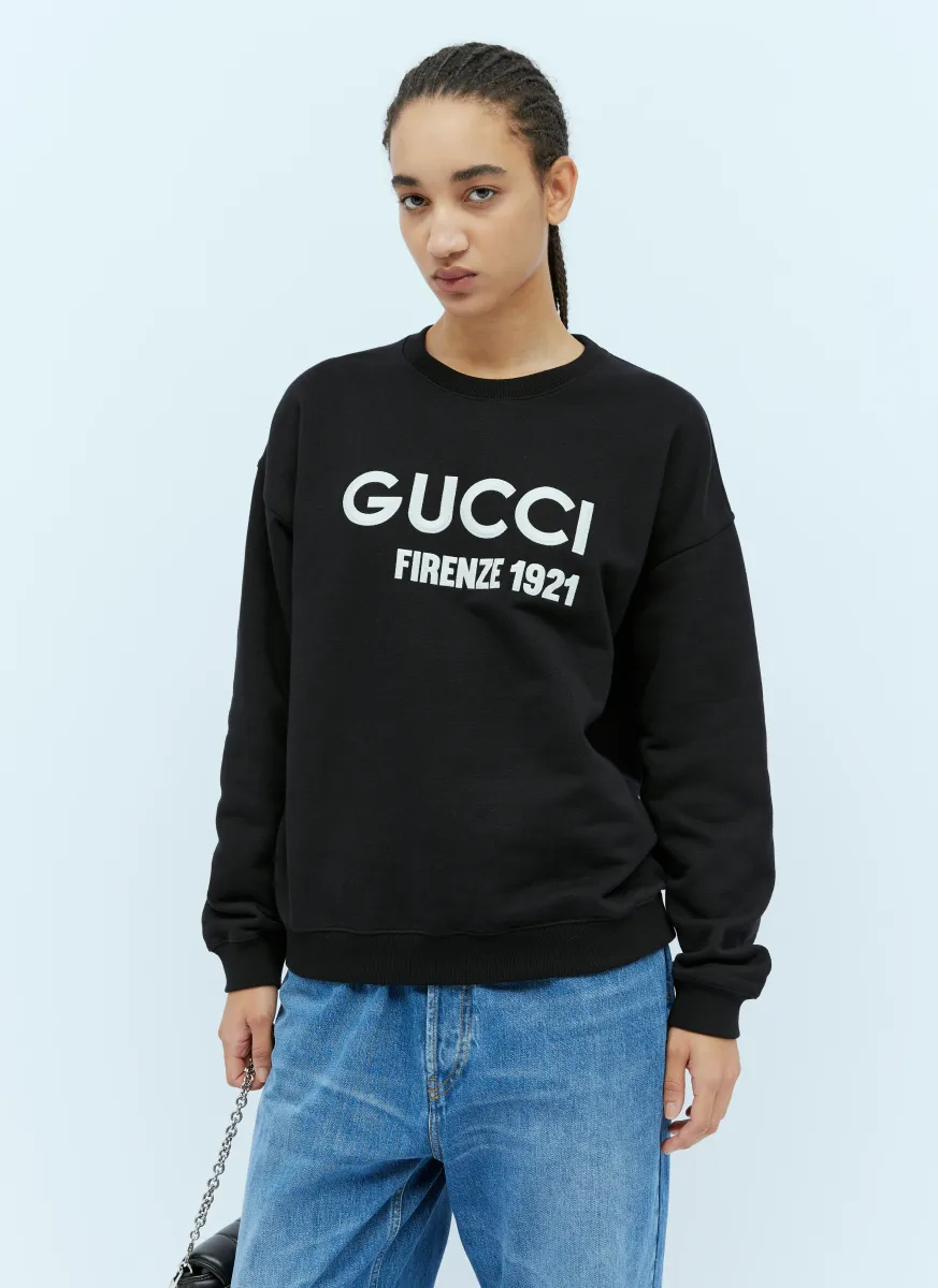 Logo Embroidery Sweatshirt