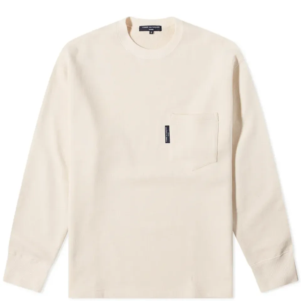 Tab Logo Pocket Crew Sweat