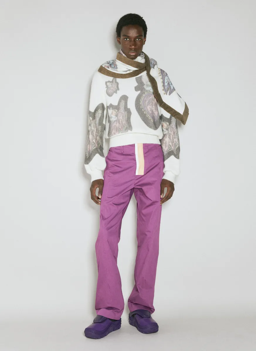 Angelos Jacquard Sweater