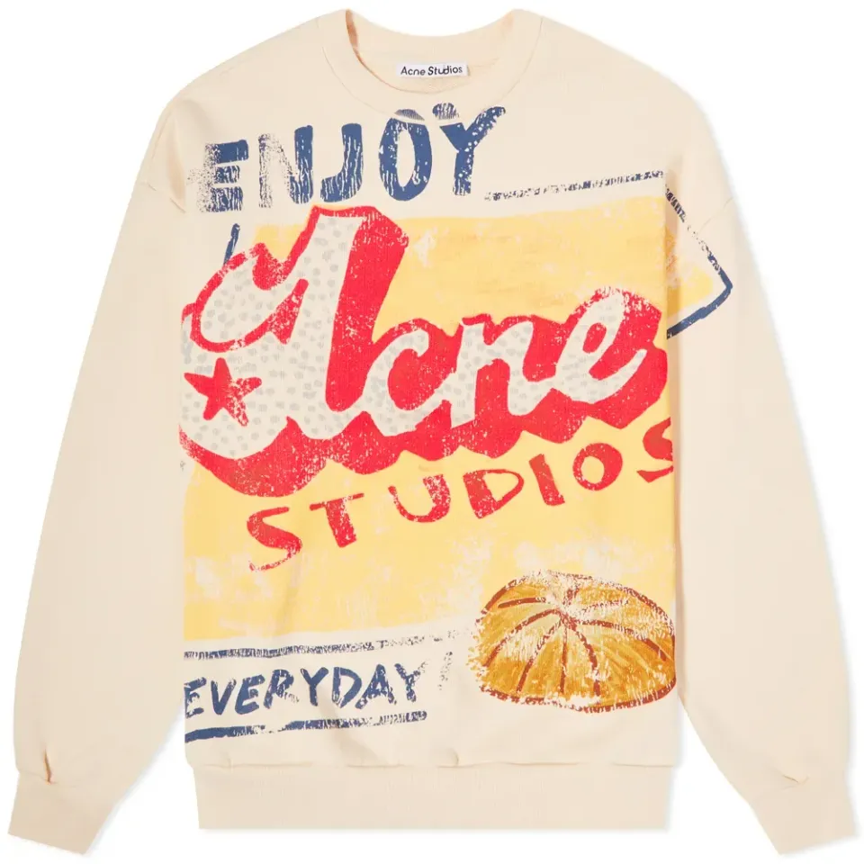 Large Logo Crew Sweat
