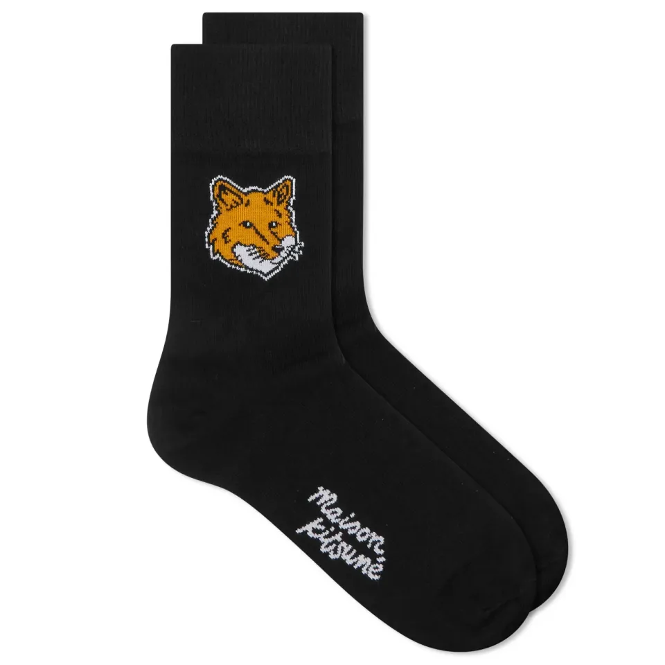 Fox Head Sock