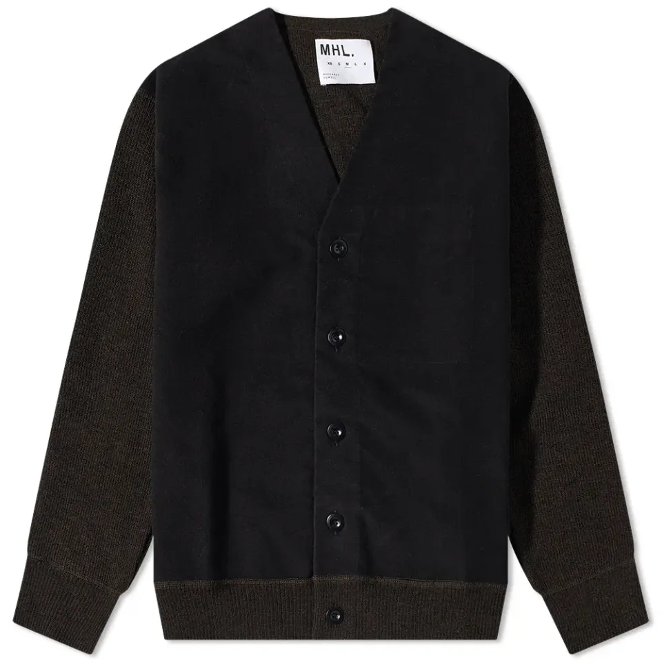 MHL. by Margaret Howell Moleskin Cardigan
