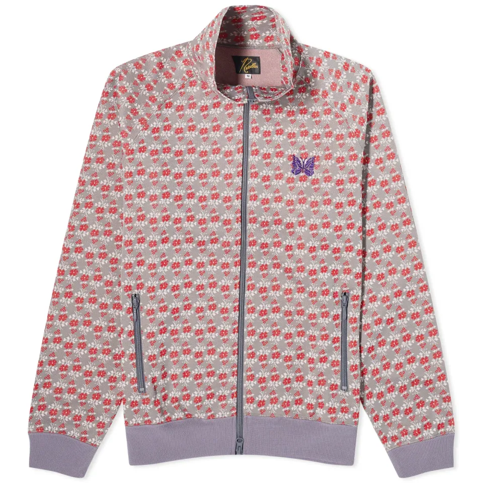 Poly Jacquard Track Jacket