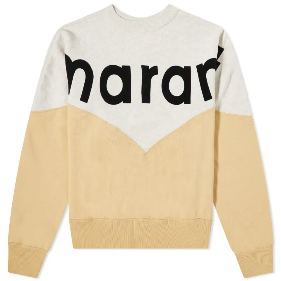 Isabel Marant Etoile Written Logo Crew Sweat