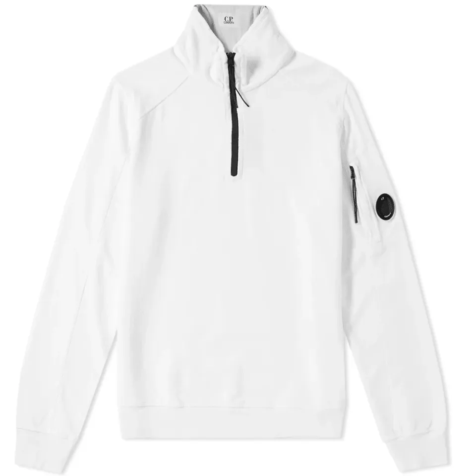 Garment Dyed Light Fleece Half Zip Sweat