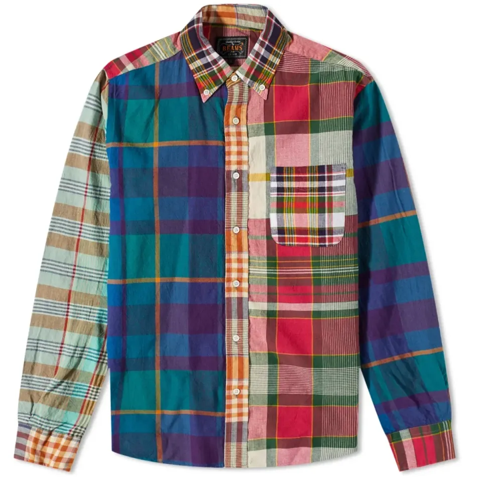 BD Indian Madras Check Shirt