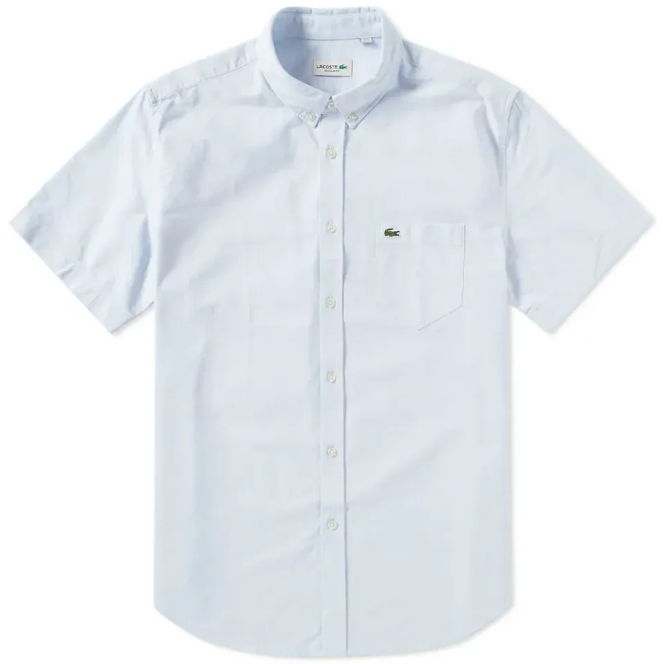 Short Sleeve Button Down Oxford Shirt