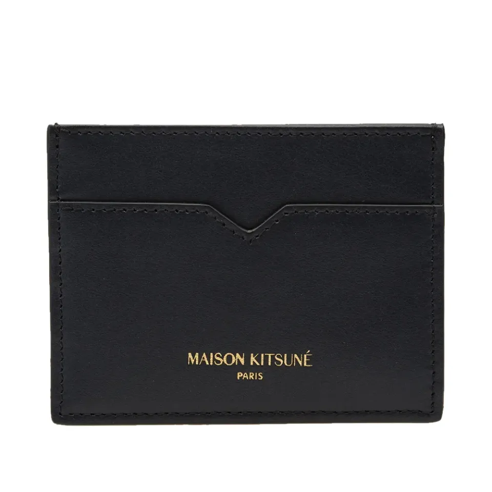 Maison Kitsuné Leather Card Holder
