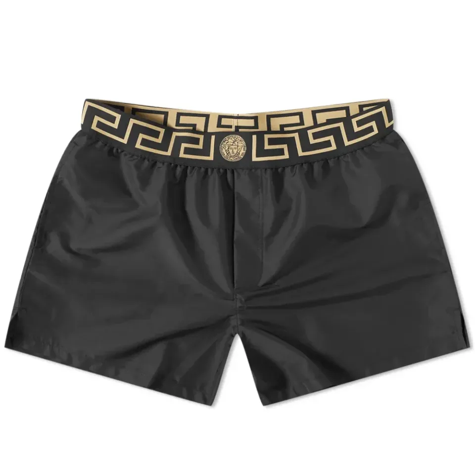 Greek Waistband Swim Shorts