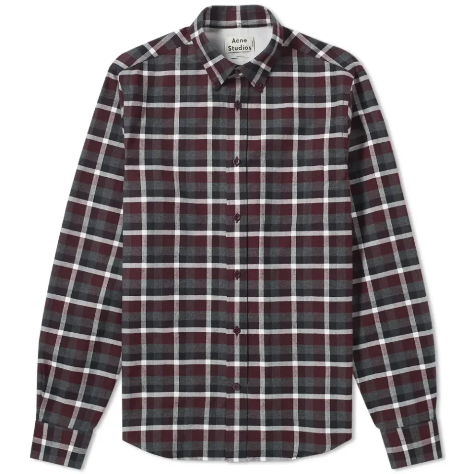 Isherwood Tartan Check Button Down Shirt