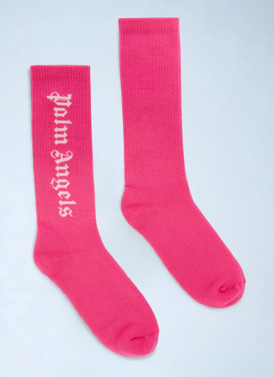 Logo Motif Socks