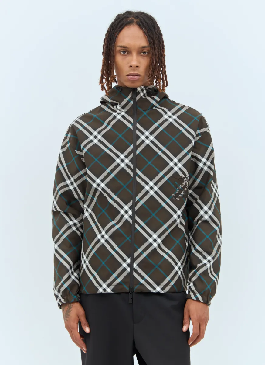 Reversible Check Jacket