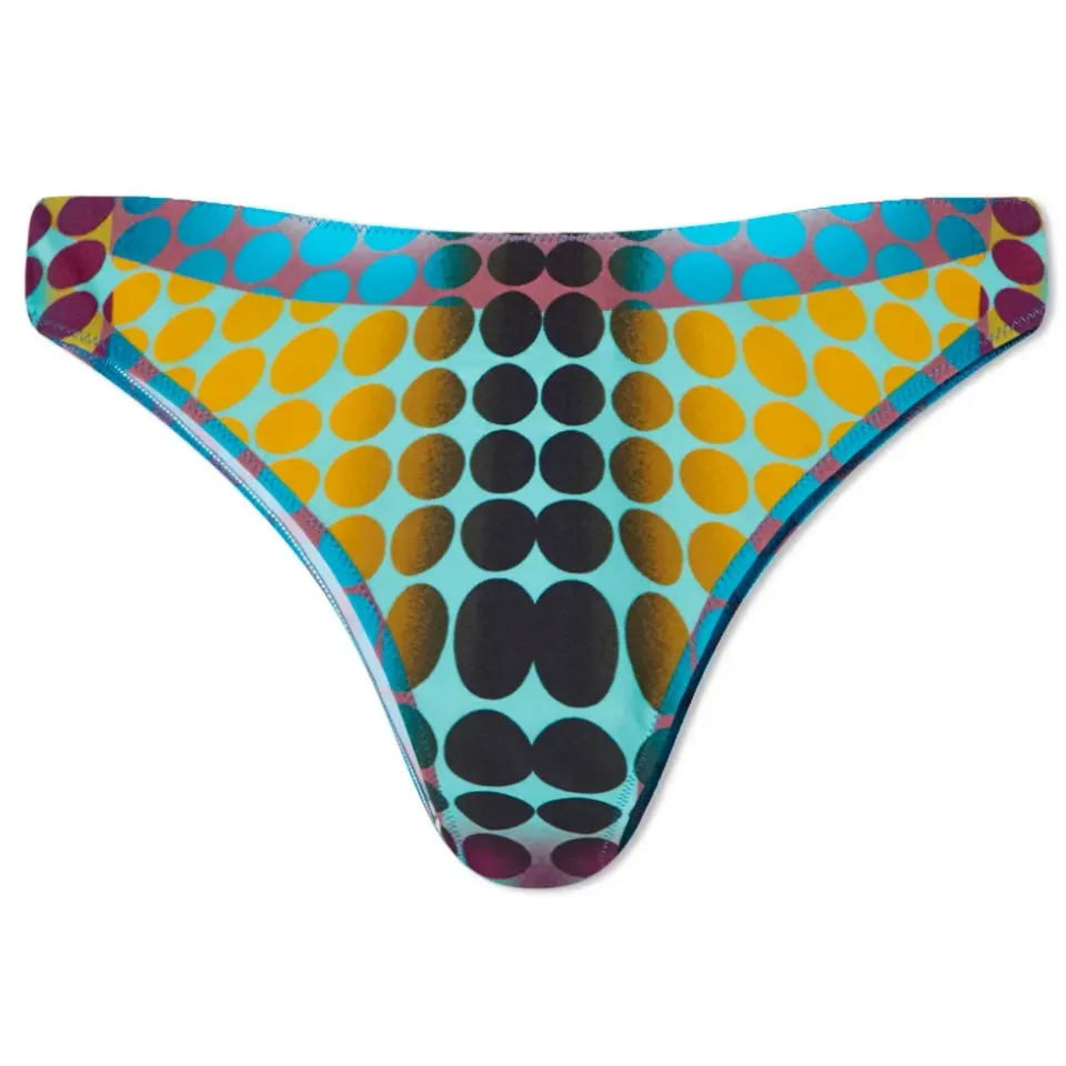 Cyber Print Bikini Bottoms