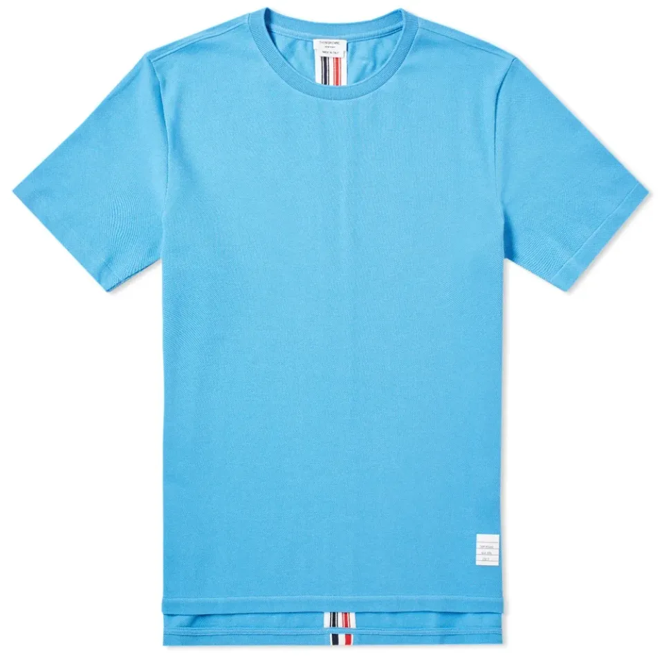 Back Stripe Pique Tee