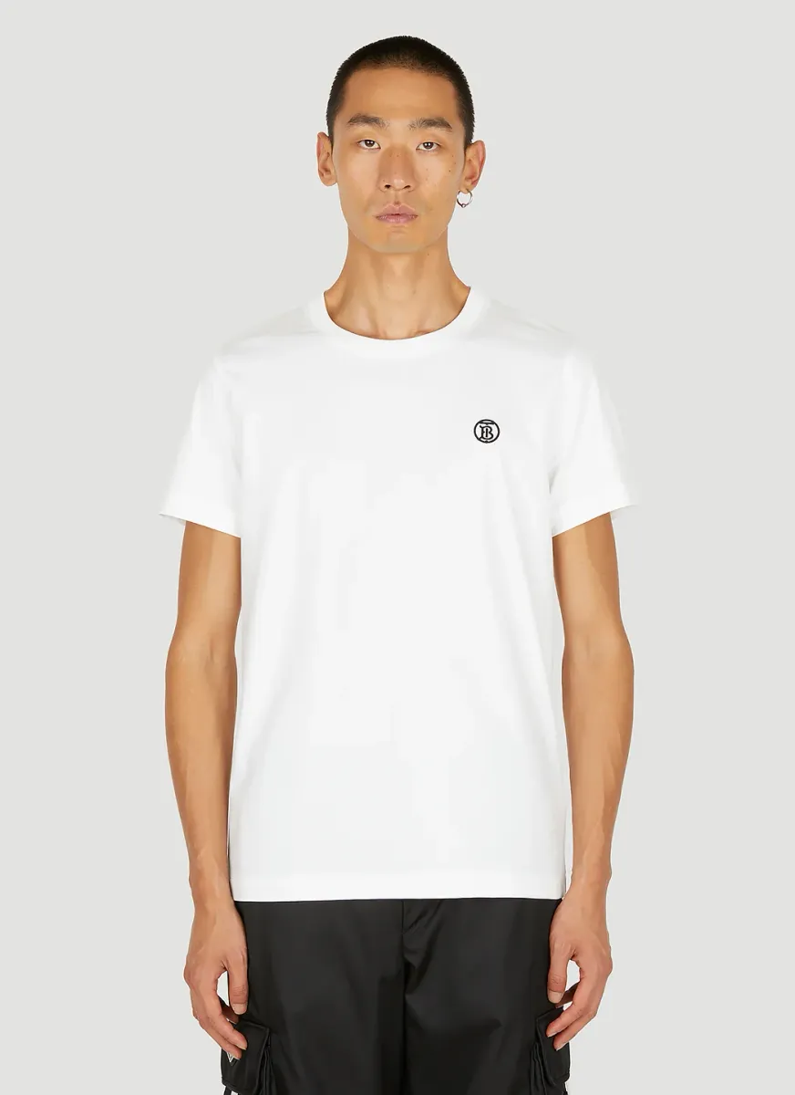 Monogram Embroidered T-Shirt