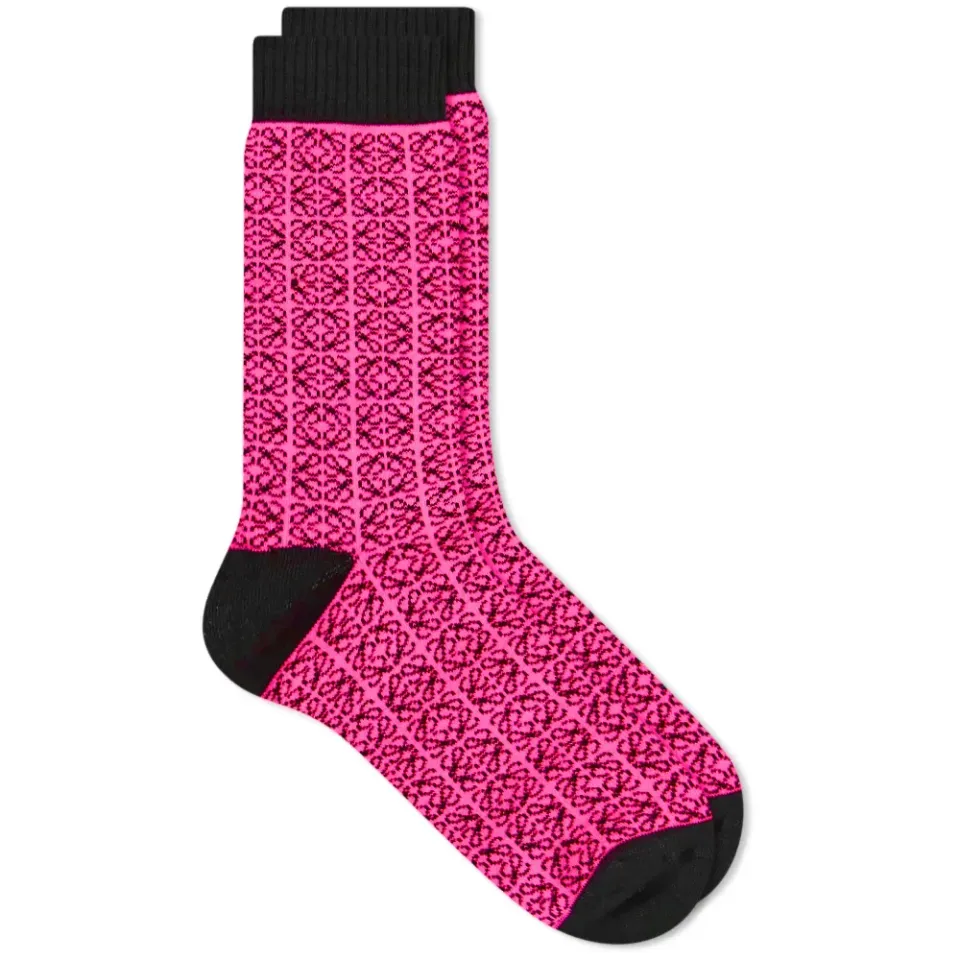 All Over Anagram Sock