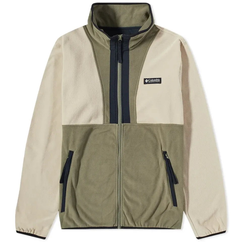 Back Bowl Zip Through Fleece