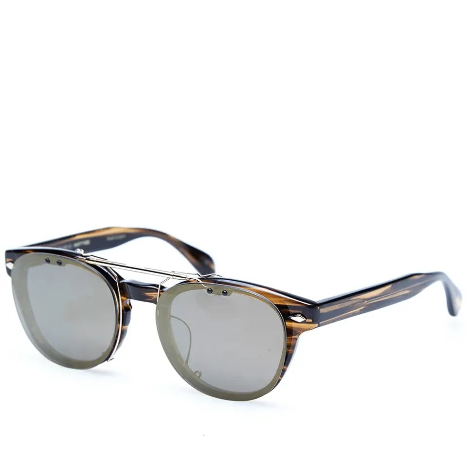 Maison Kitsuné x Oliver Peoples Tokyo Clip Sunglasses