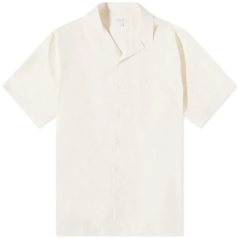 Cotton Linen Short Sleeve Shirt