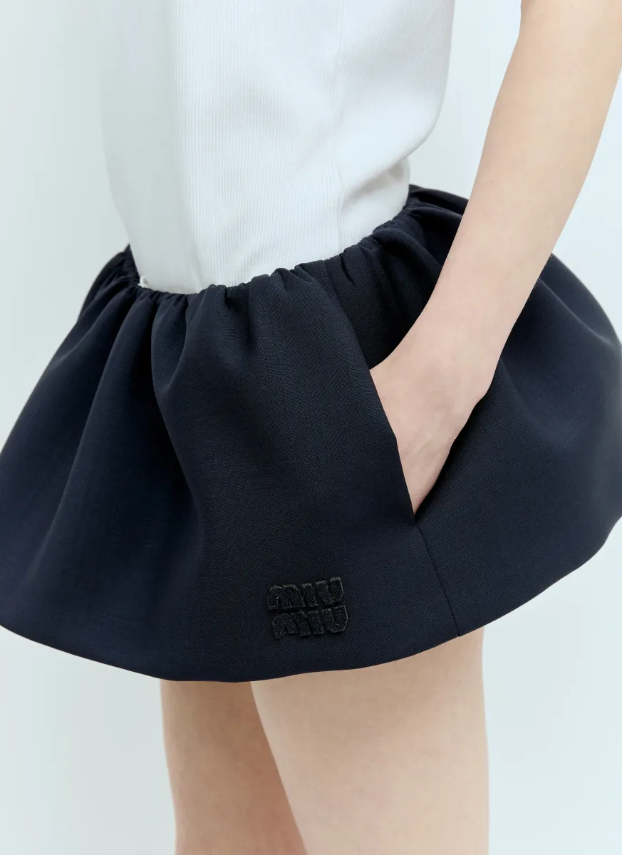 Mohair Mini Skirt