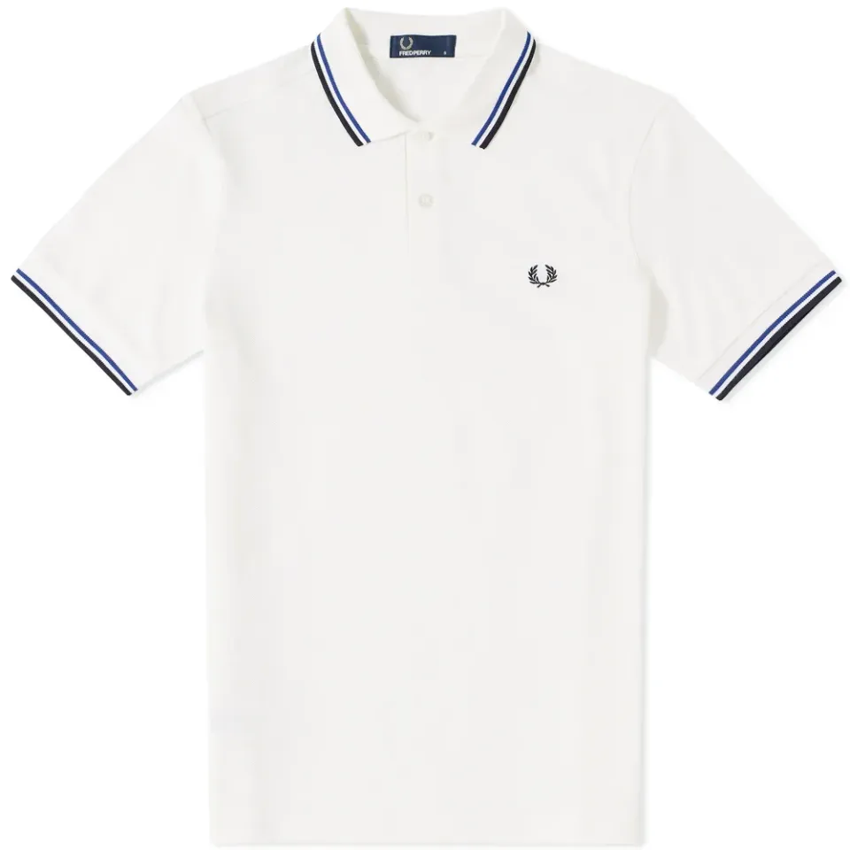 Fred Perry Slim Fit Twin Tipped Polo