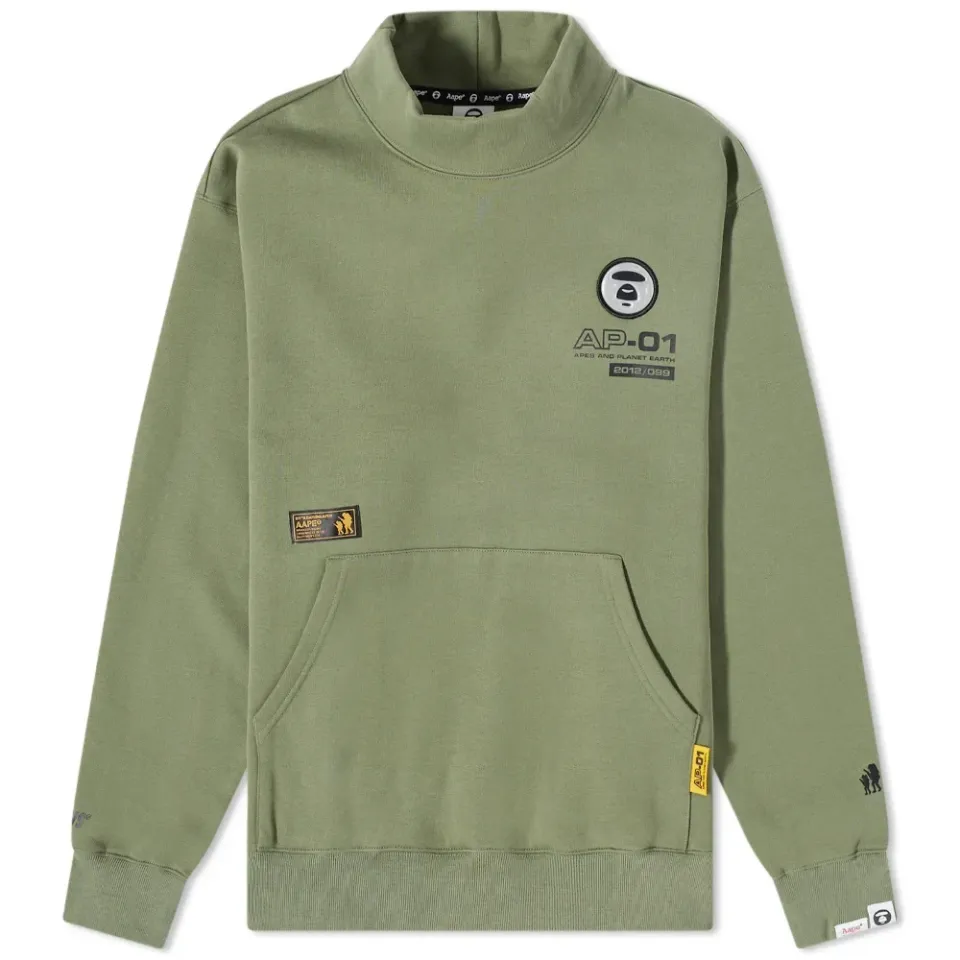 AAPE Mock Neck Sweat