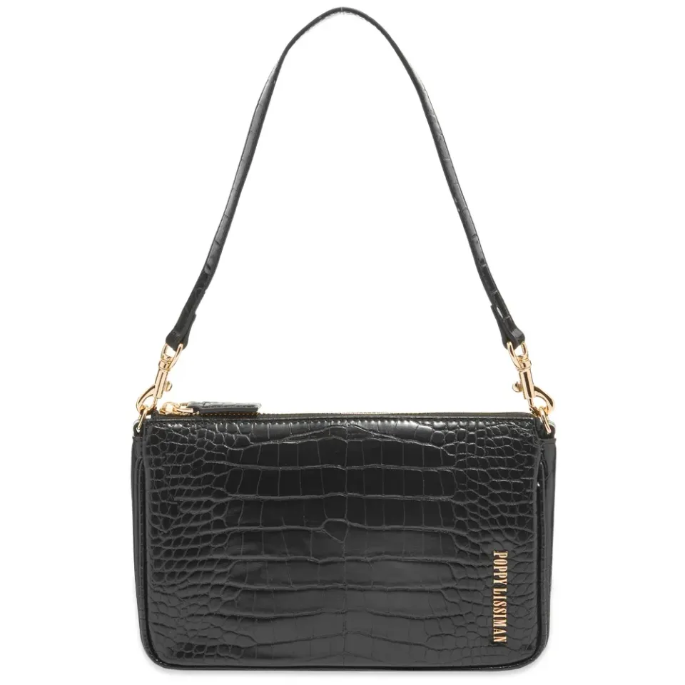 Poison Faux Croc Mini Bag
