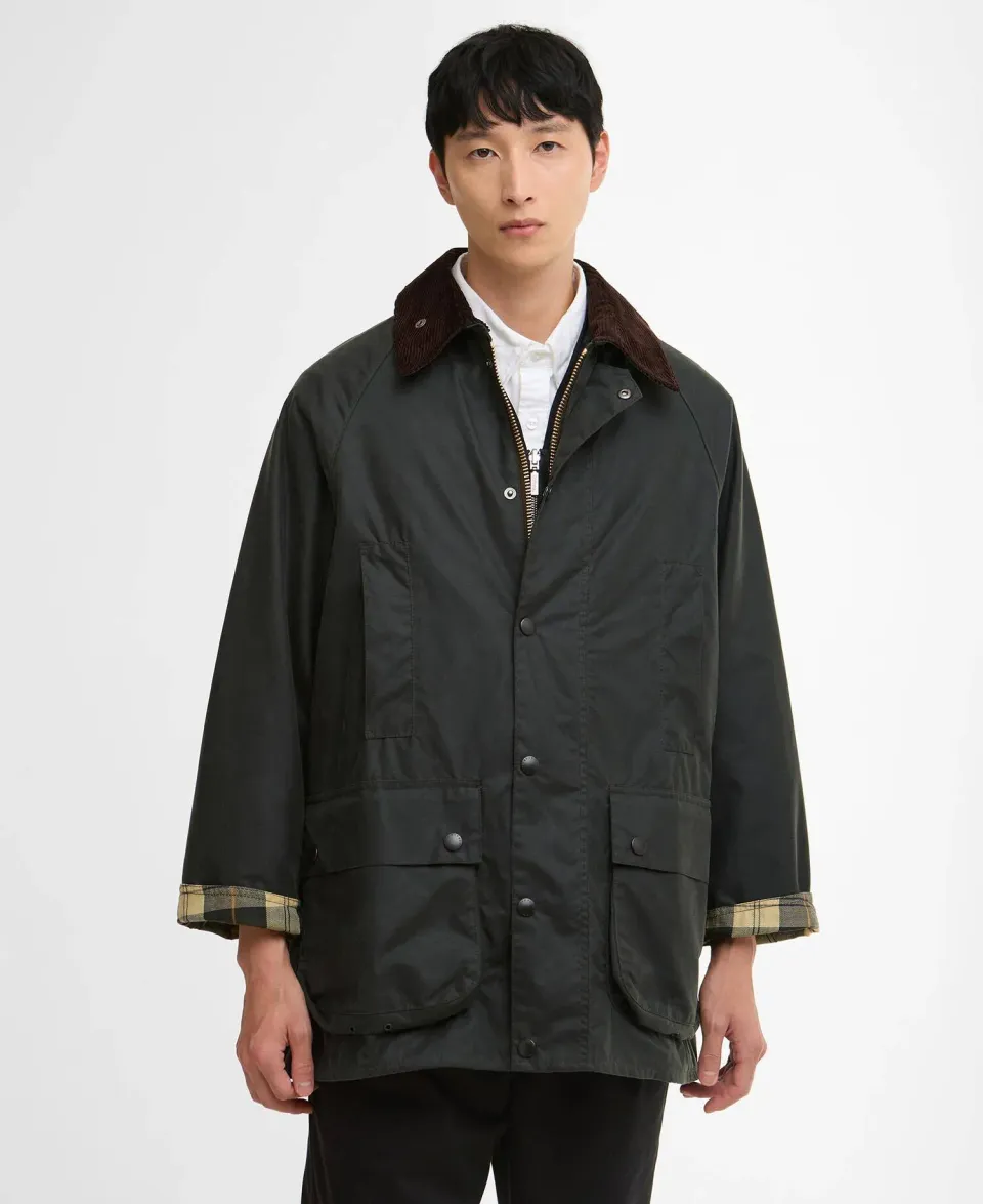 Oversized Beaufort Waxed Jacket