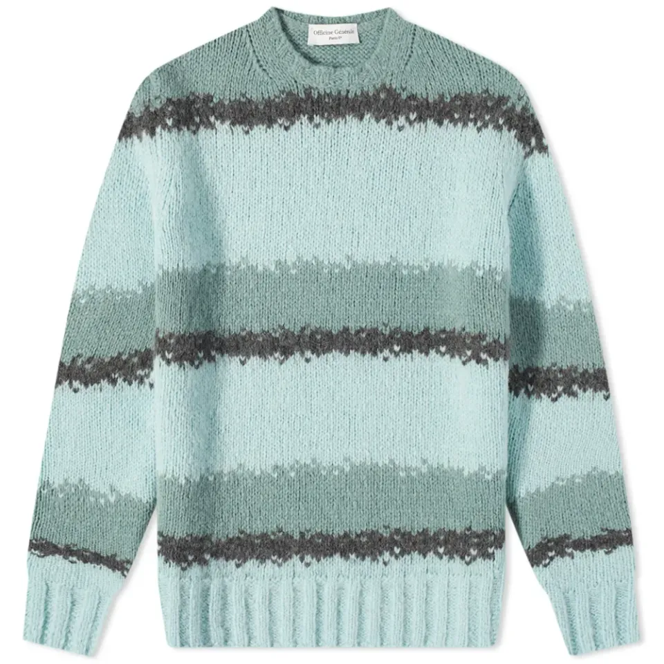 Marco Striped Crew Knit