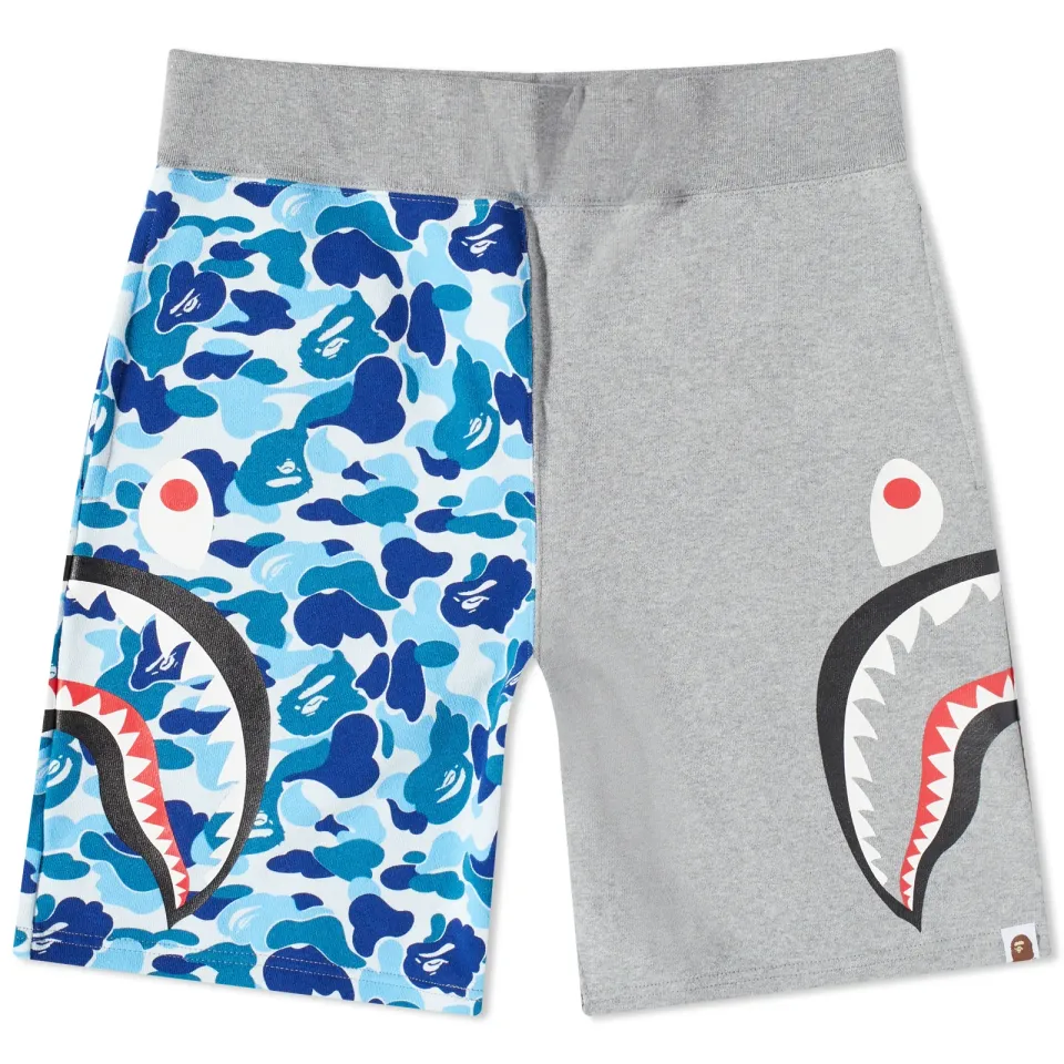 ABC Camo Side Shark Sweat Shorts