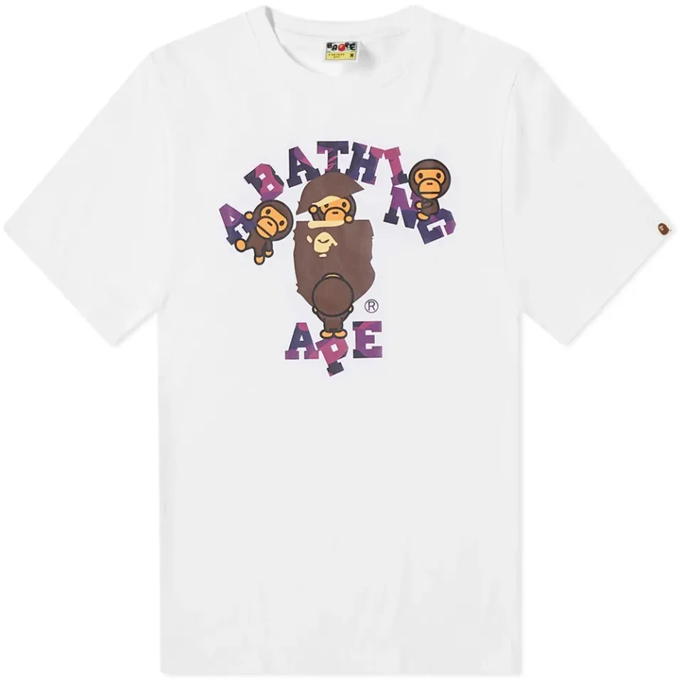 Color Camo College Milo Tee